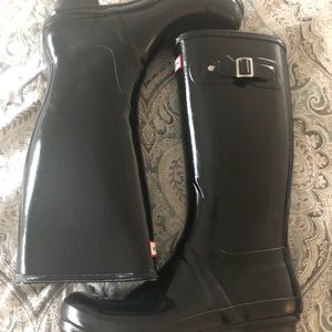 Tall  Black Hunter Boots